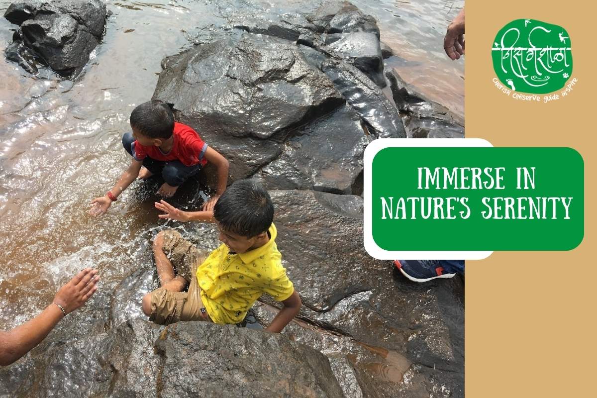 Picture your child splashing in the crystal-clear waters of the nearby river. At Nature Explorers Camp, we provide opportunities for water exploration and appreciation. From river walks to interactive activities, your child will forge a deep connection with the flowing waters of Sahyadri